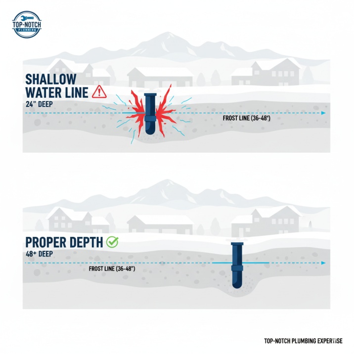 Frozen Water Line? Northern Colorado Frost Line Depth Guide